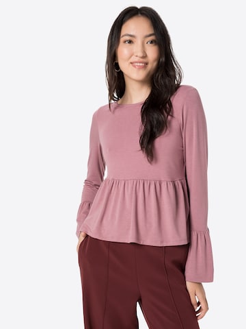 ABOUT YOU Shirt 'Joelina' in Roze: voorkant