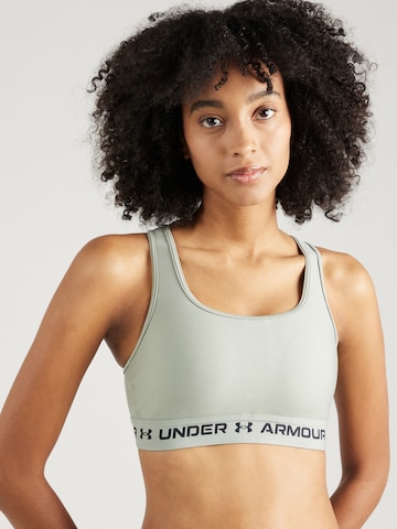 UNDER ARMOUR Bustier Sports-BH i grøn: forside