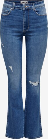 ONLY Flared Jeans 'JOSIE' in Blauw: voorkant