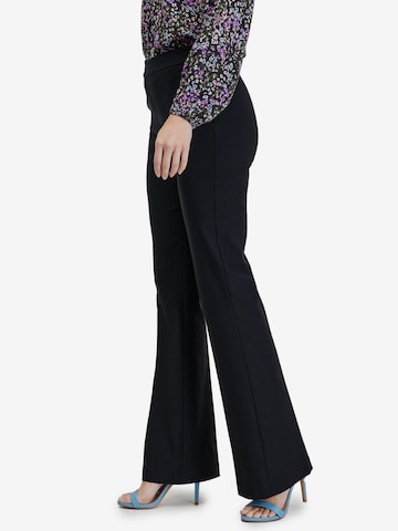 Orsay Flared Pleated Pants in Black