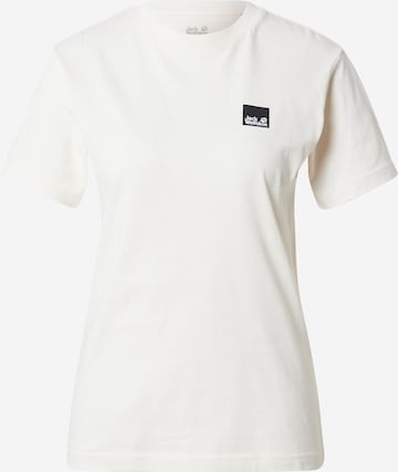 JACK WOLFSKIN Performance Shirt in White: front