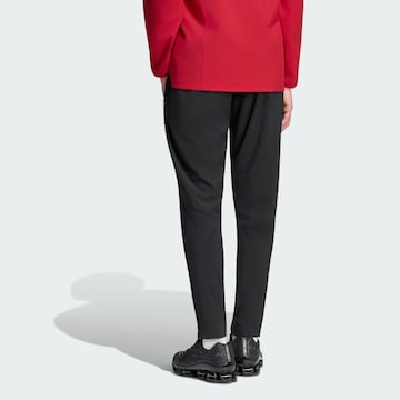 regular Pantaloni sportivi 'AS Rom Tiro' di ADIDAS PERFORMANCE in nero
