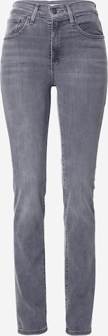Jeans '724 High Rise Straight' di LEVI'S ® in grigio: frontale
