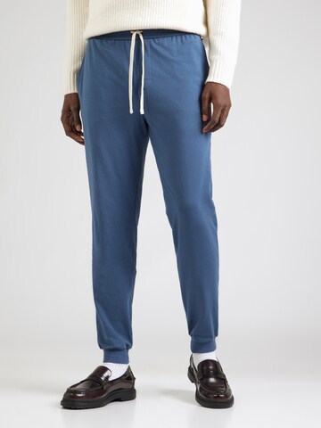 BOSS Tapered Nadrág - kék: elől