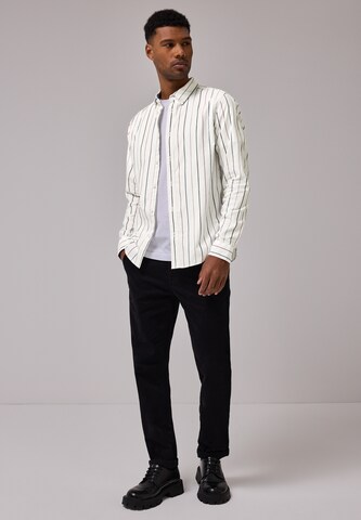 Street One MEN Regular Fit Hemd in Weiß