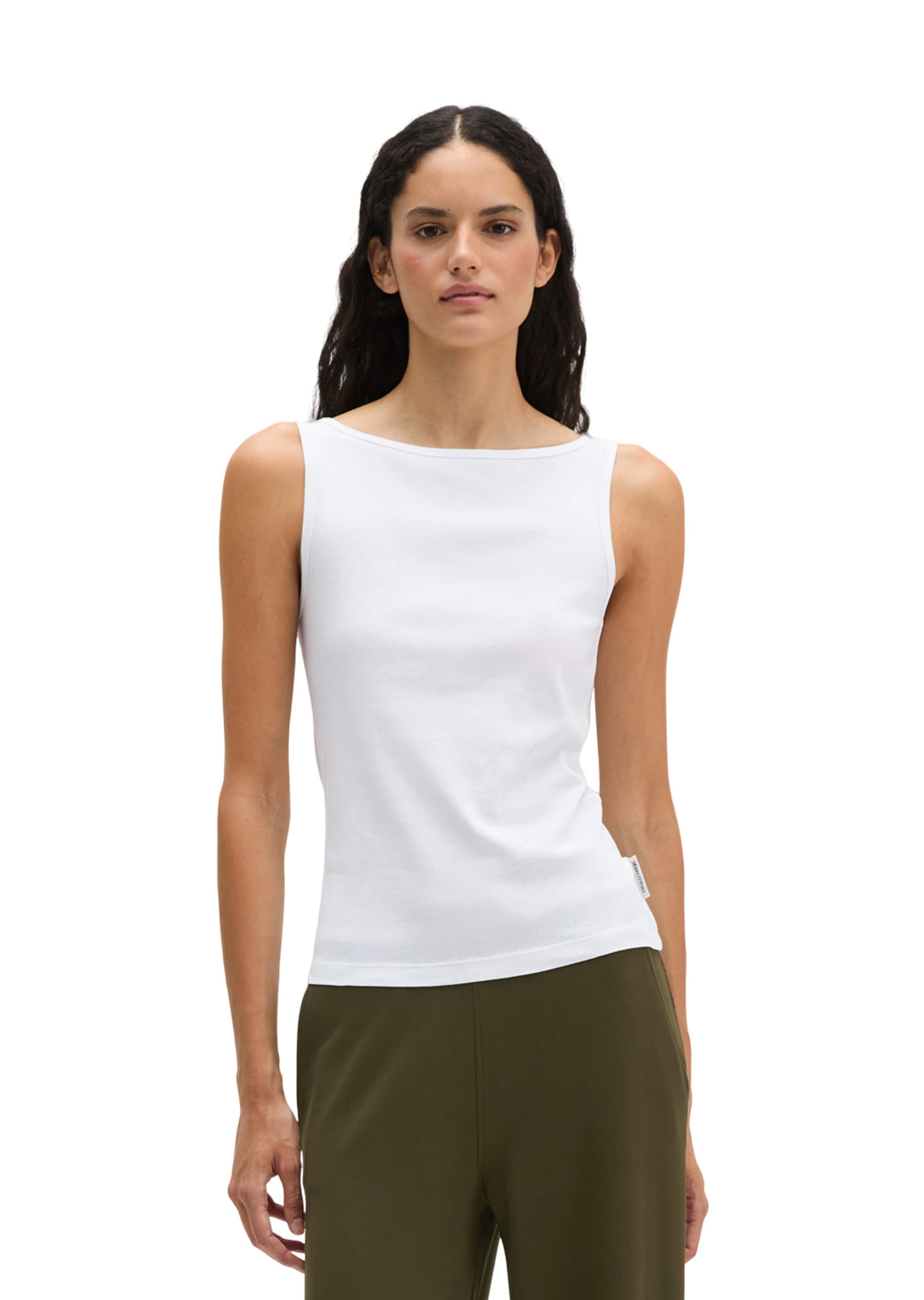 Marc O'Polo Top in Weiß: Vorderseite