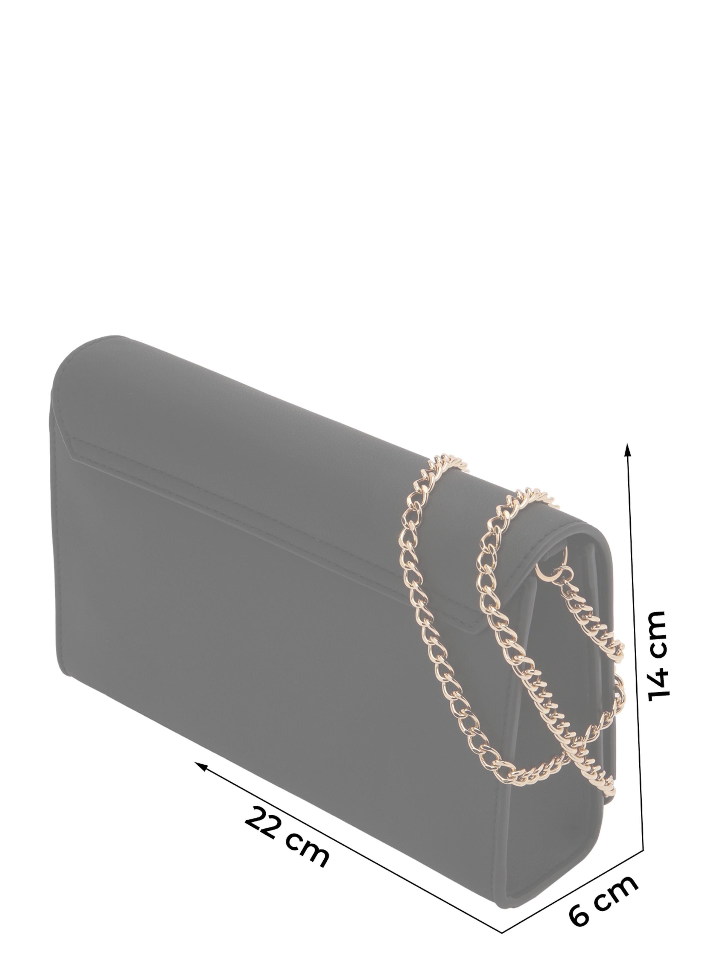 Pochette Love Moschino en noir