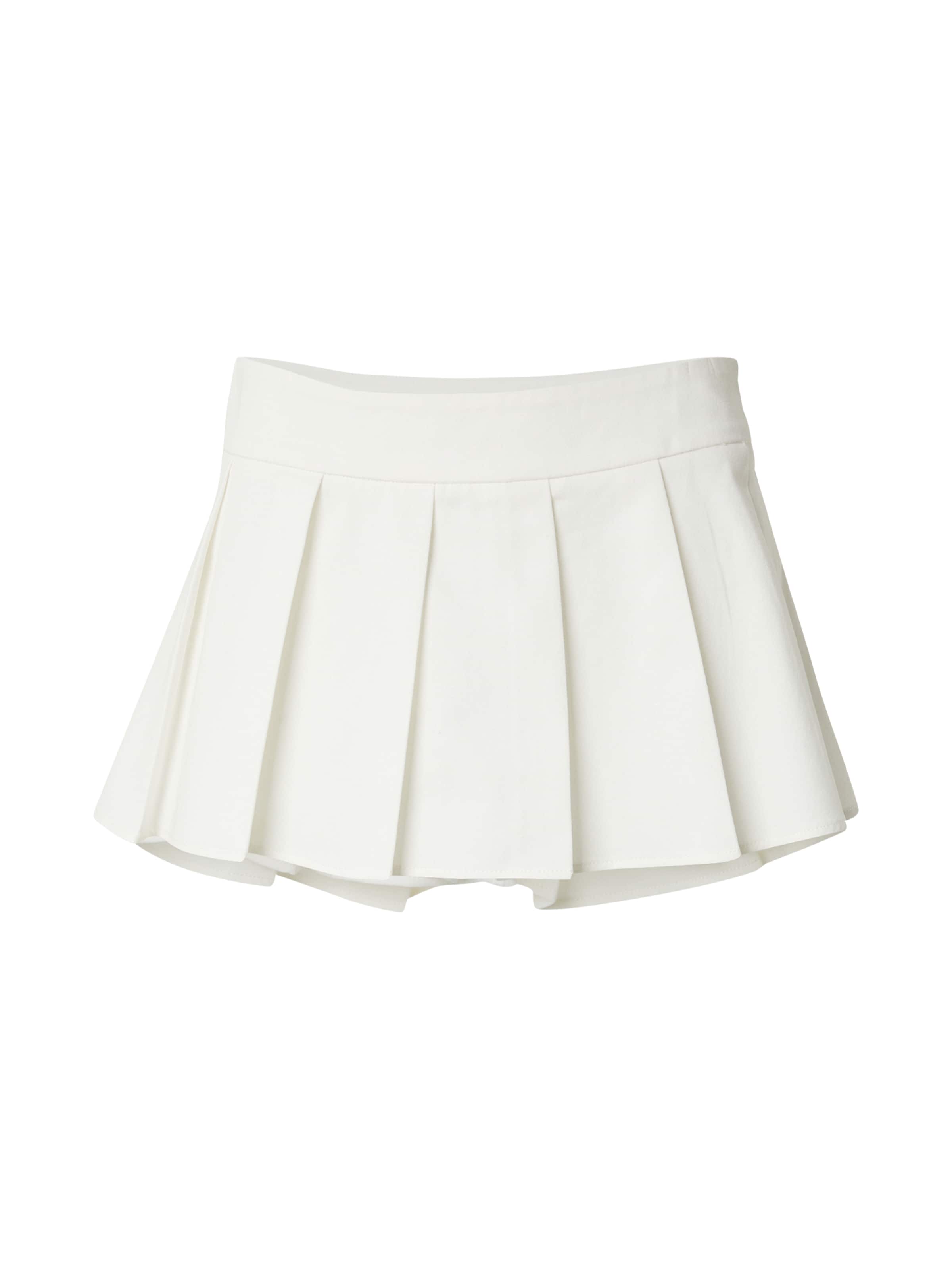 irinasswSuknja - bijela boja: prednji dio