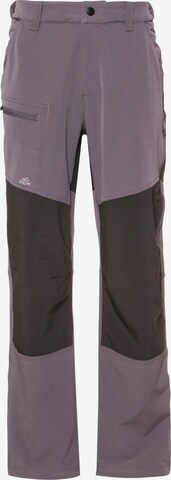 OCK Regular Outdoor Pants in Purple: front