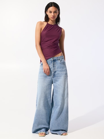 Pull&Bear Top - Červená