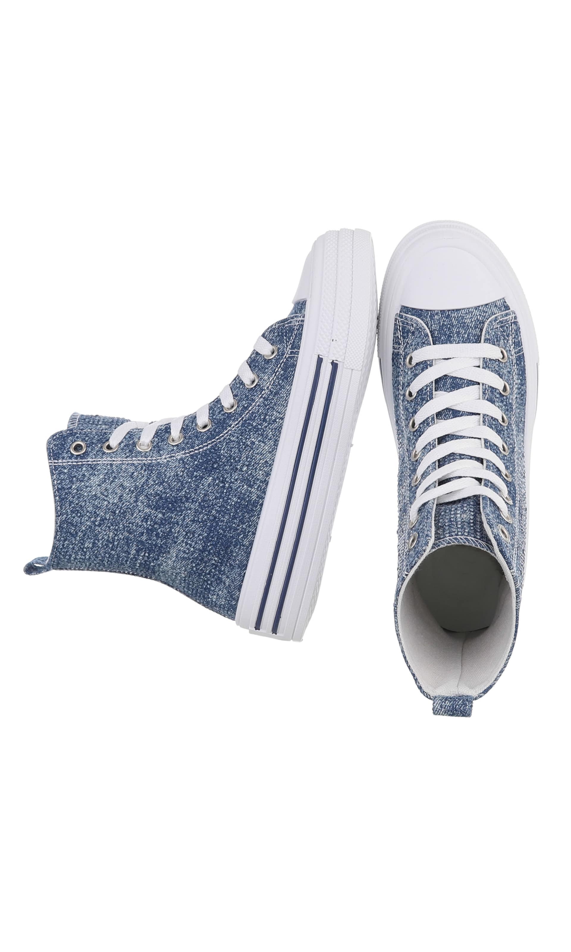 Ital-Design Sneaker in Blau