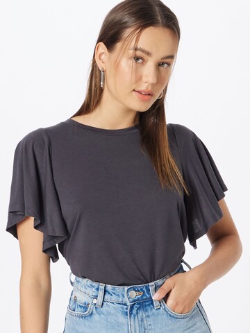 River Island Shirt 'FLUTTER' in Black: front