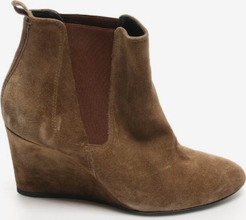 Lanvin Dress Boots in 40 in Brown: front