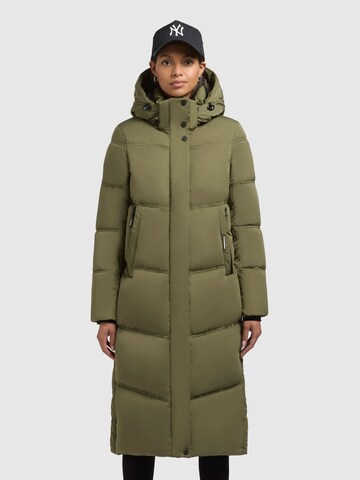 khujo Winter coat 'Luga2' in Green: front