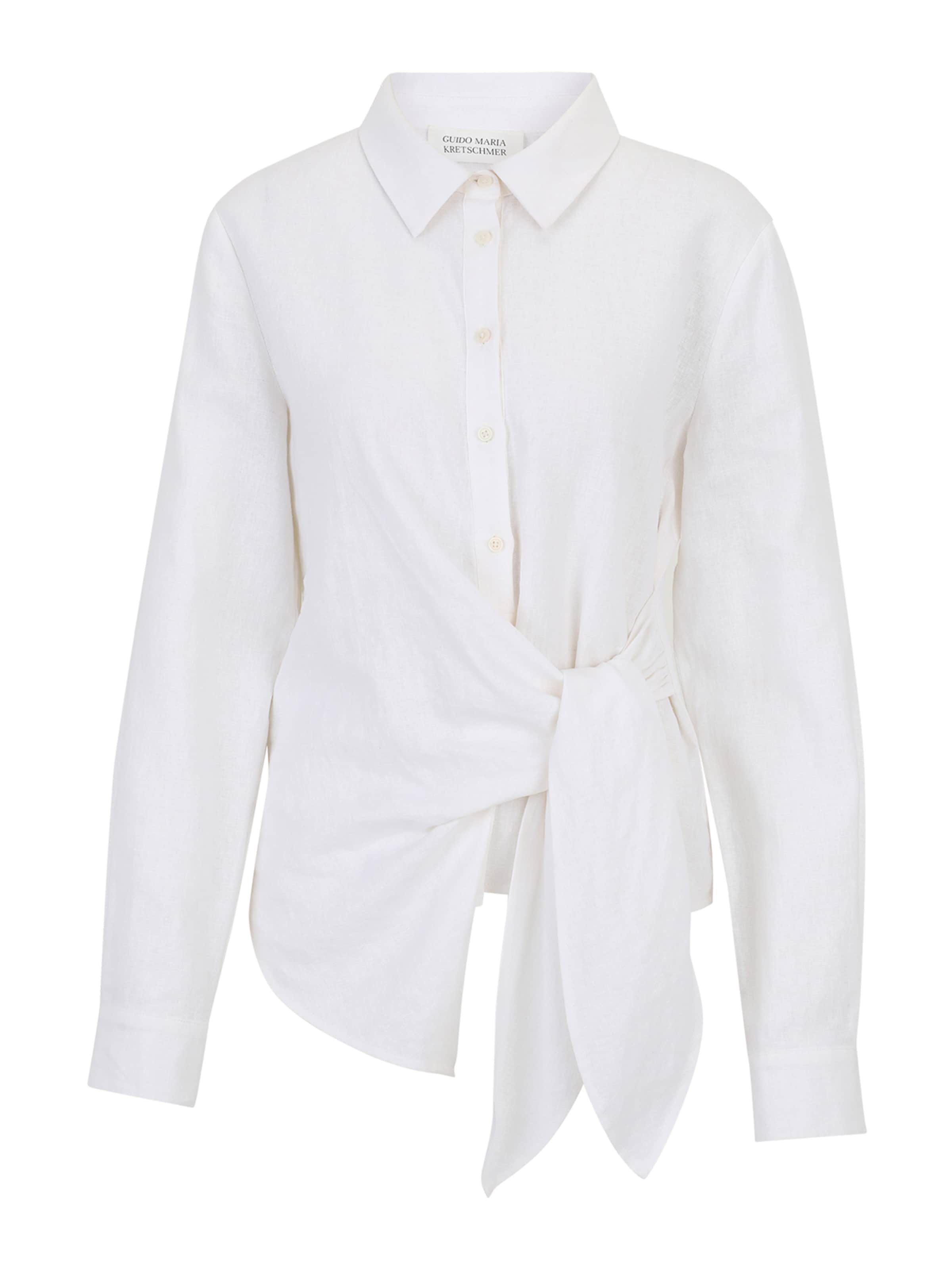 természetes fehér Guido Maria Kretschmer Curvy Blúz 'Mathilda', Termék nézet