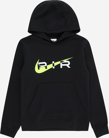 Nike Sportswear Sweatshirt 'AIR' in Black: front