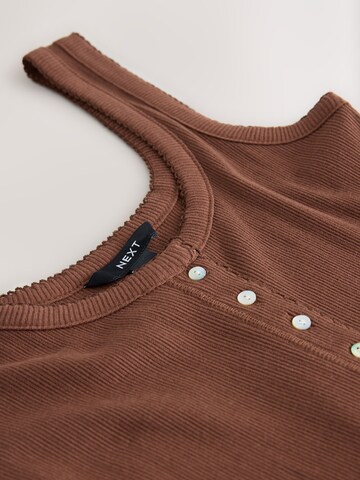 Next - Top en marrón