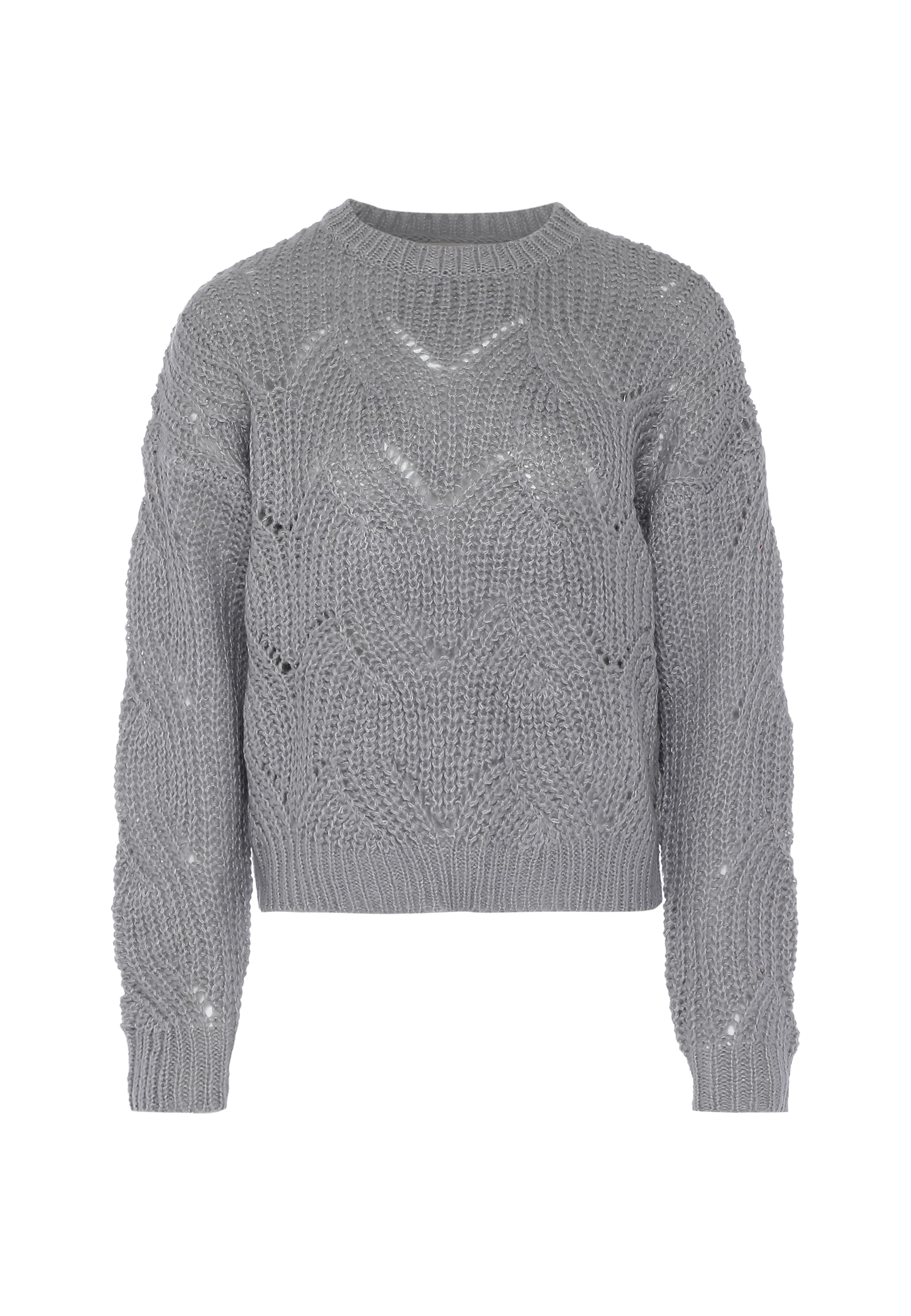 Jalene Trui in Grijs: voorkant