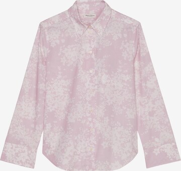 Marc O'Polo Blouse in Pink: front