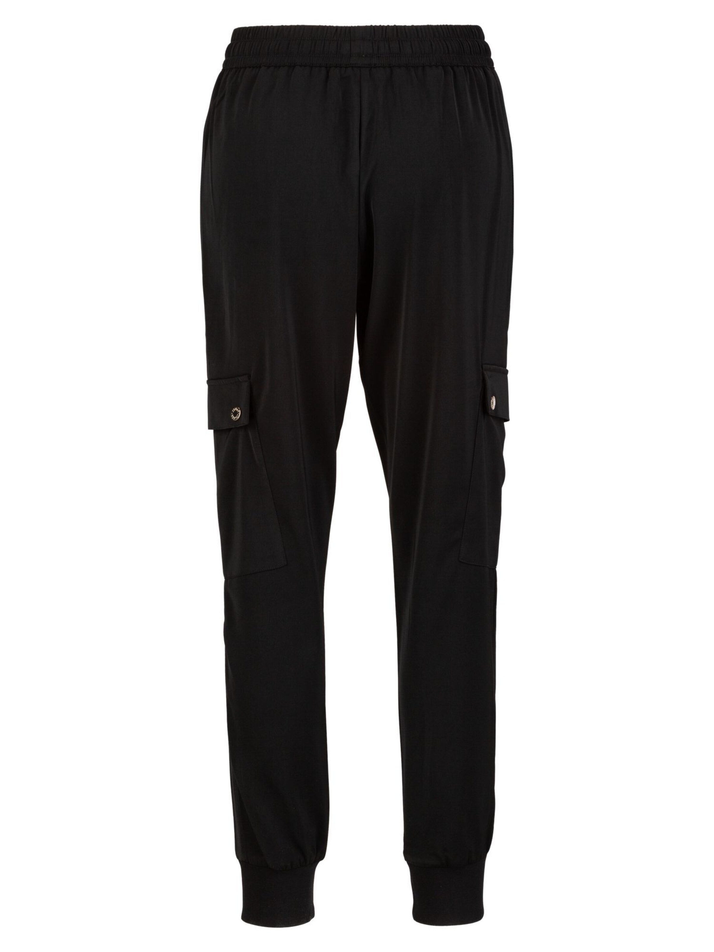 19V69 ITALIA Zúžený strih Kapsáče 'Vittoria' - Čierna