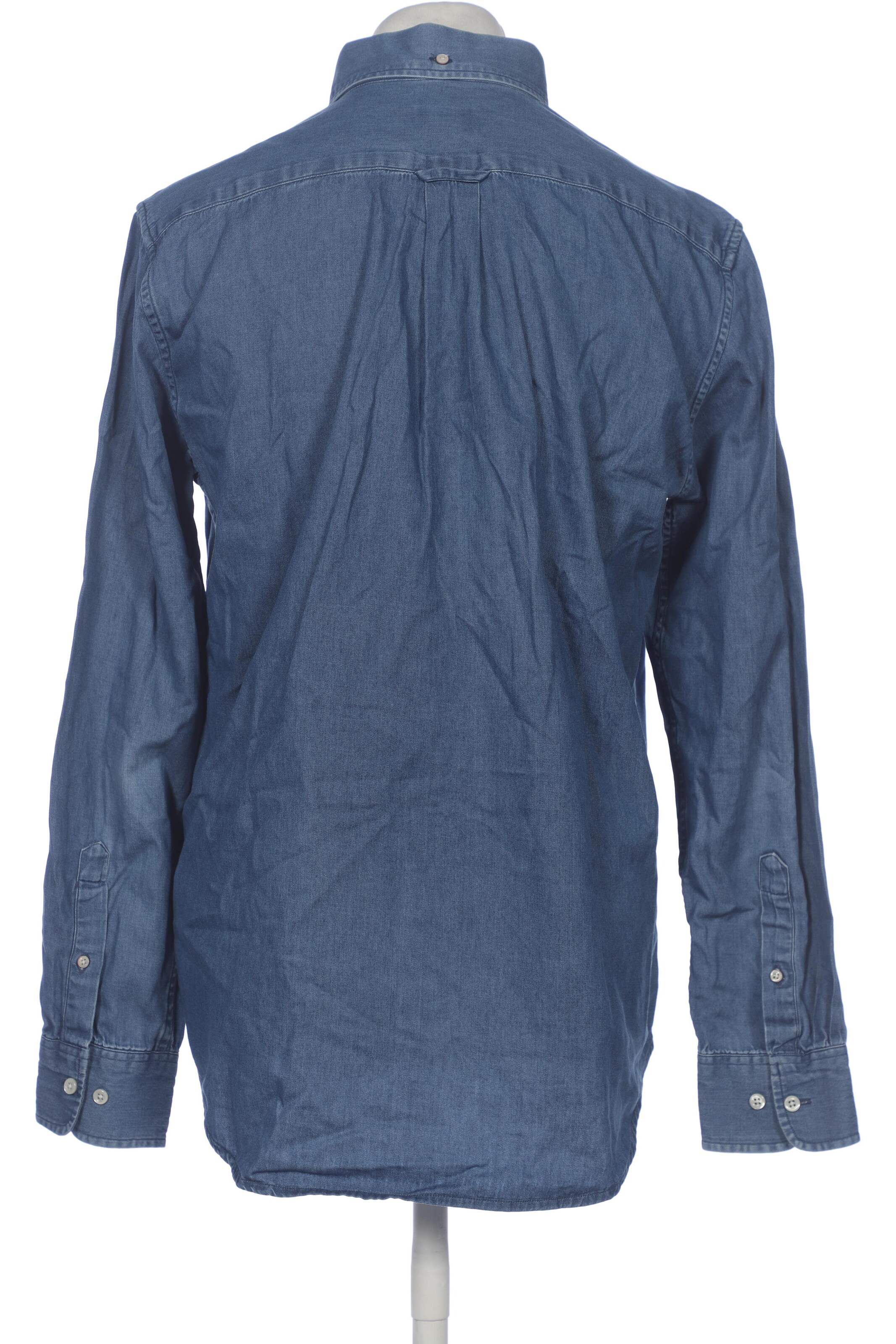 GANT Button Up Shirt in M in Blue