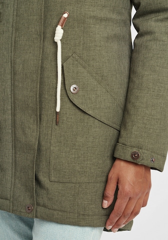 Oxmo Between-Seasons Parka 'Melly' in Green