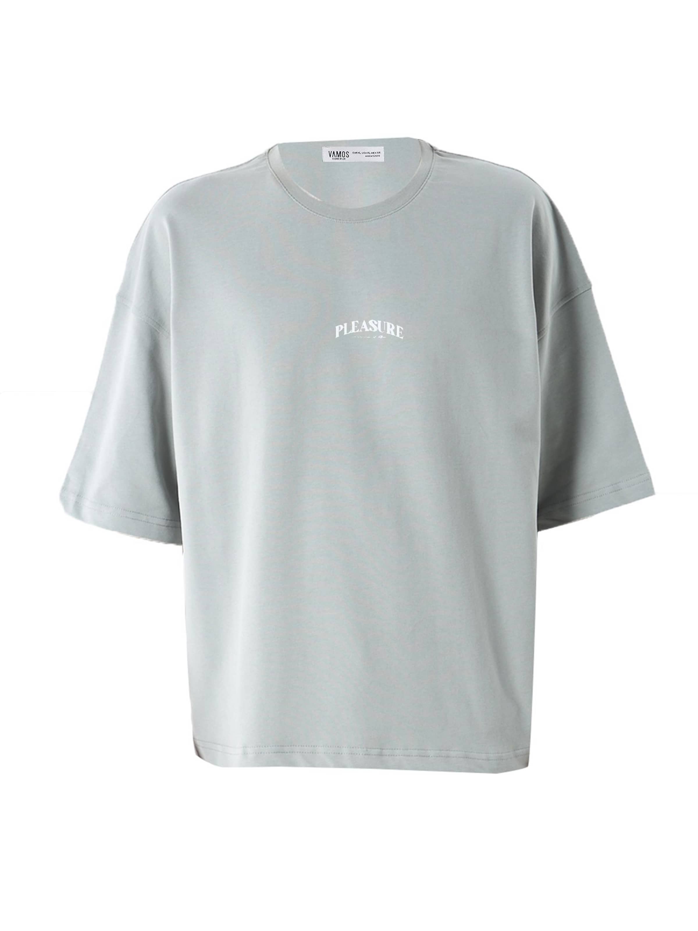 VAMOS CLO Shirt in Grau: Vorderseite