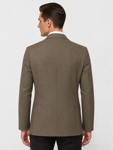 ALLTHEMEN Regular fit Suit Jacket 'Fadenlauf' in Green