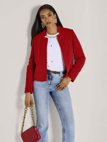 Blazer MADELEINE en rouge