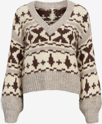 OBJECTPulover 'OBJAZTEC' - bež boja: prednji dio