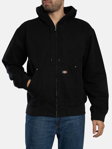 Giacca di mezza stagione 'UNLINED CANVAS HOODED' di DICKIES in nero