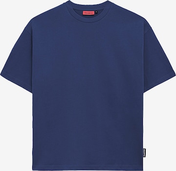 Prohibited T-Shirt in Blau: predná strana