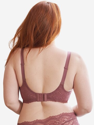SugarShape T-shirt BH in Bruin