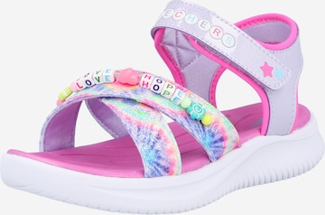 SKECHERS Босоножки 'JUMPSTERS' в Лиловый: спереди
