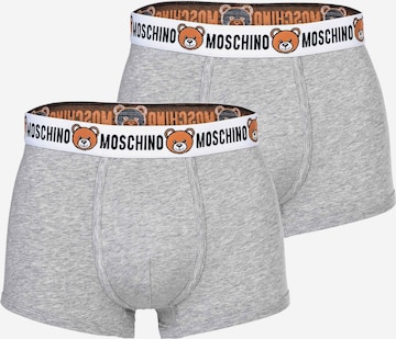 MOSCHINO Boxer shorts in Grey: front