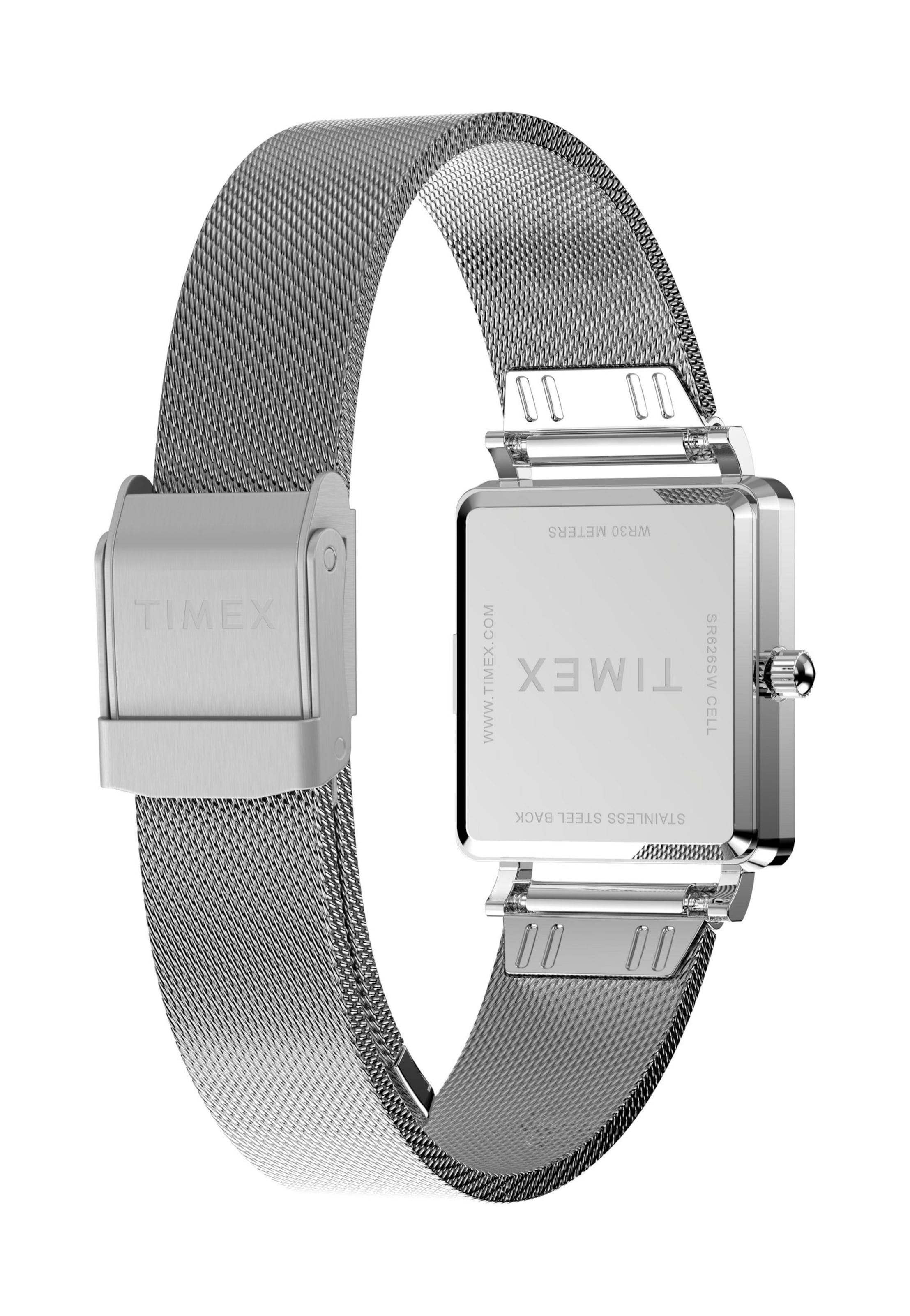 Montre à affichage analogique 'Transcend' TIMEX en argent