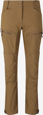 Whistler Outdoor trousers 'Kodiak' in Yellow: front