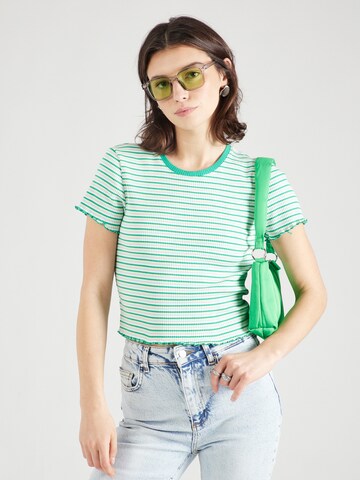 ONLY - Camiseta 'METTI' en verde: frente