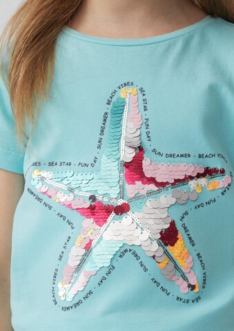 T-Shirt s.Oliver en bleu