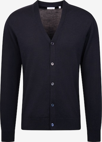 Vestes en maille SEIDENSTICKER en bleu : devant