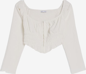 Bershka Bluse i beige: forside