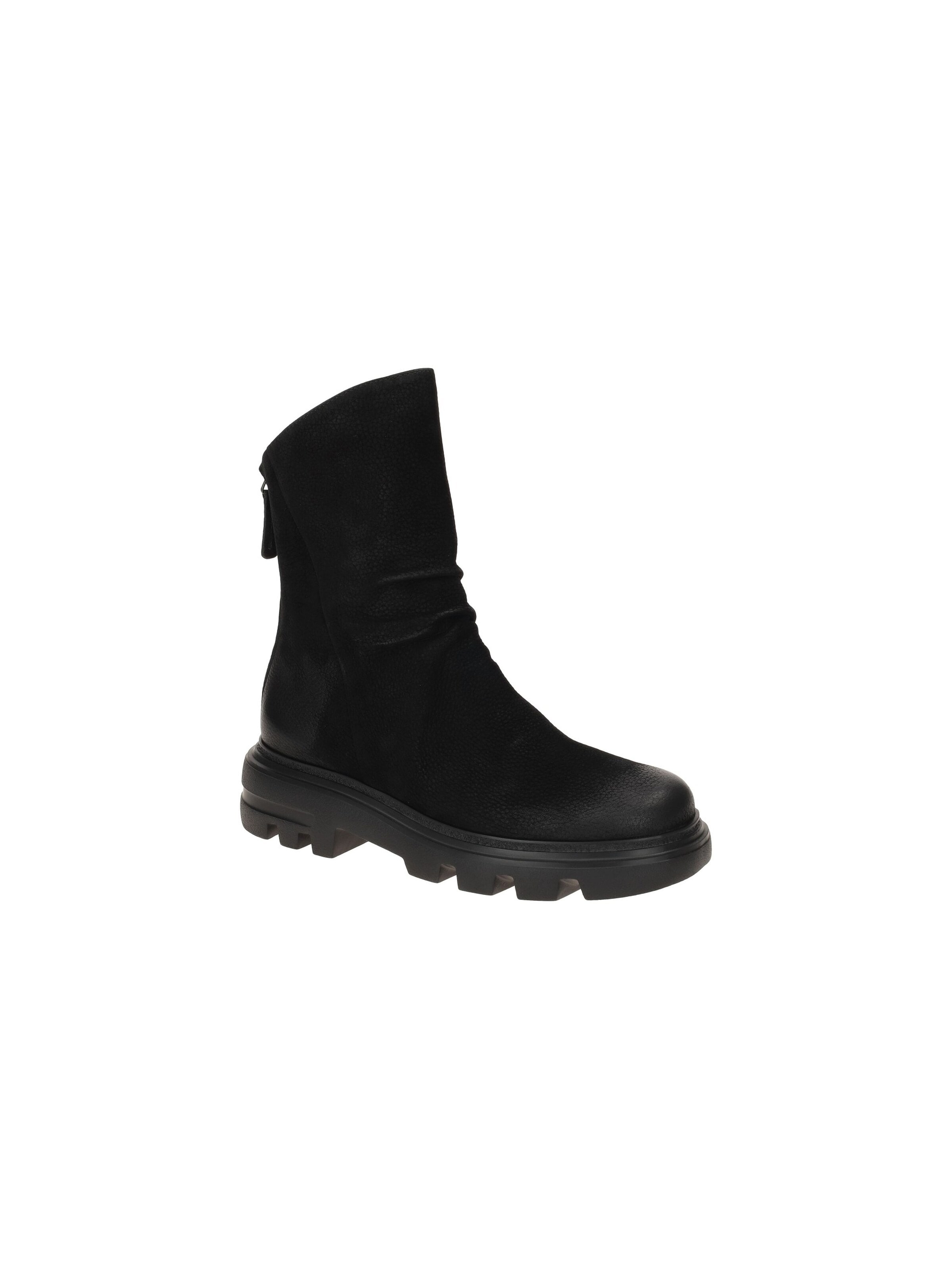 Paul Green Boots 'Paul Green Stiefelette schwarz Nubuck 8253'‌‌‌‌‌‌ in Schwarz