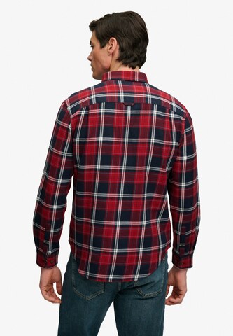 Coupe regular Chemise Superdry & Co en bleu