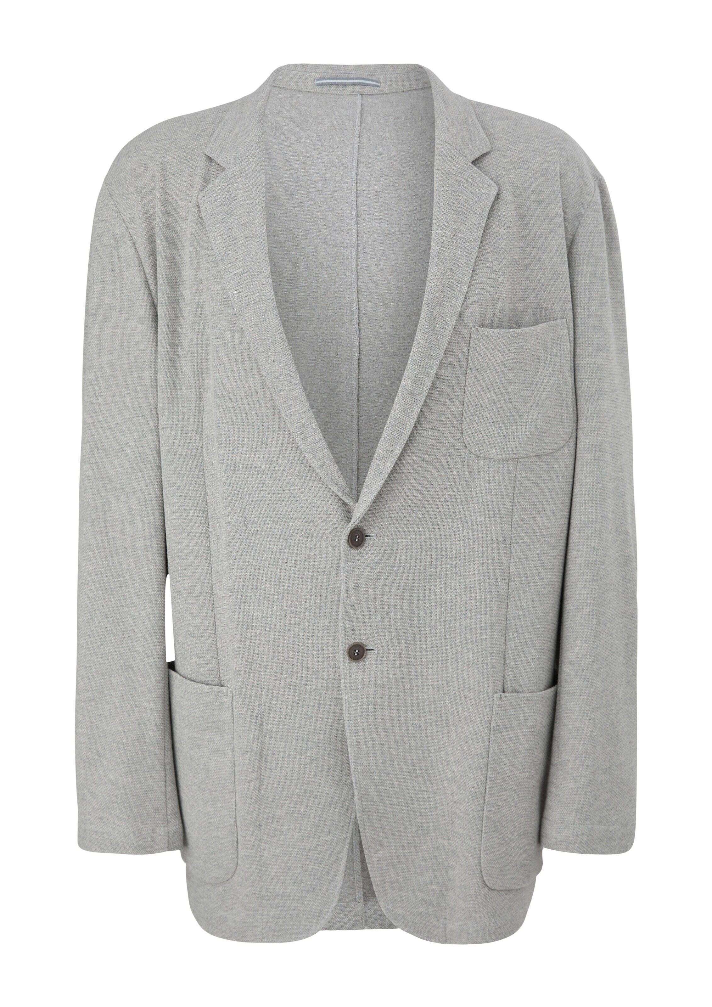 s.Oliver Regular Fit Sakko in Grau: Vorderseite