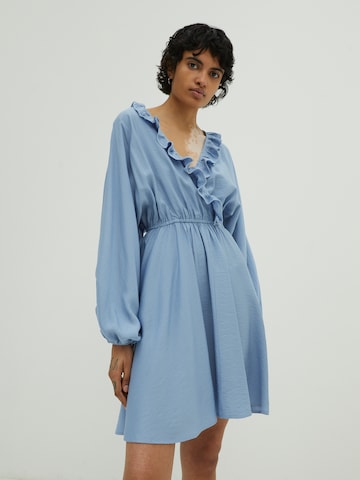 Robe 'Katinka' EDITED en bleu : devant