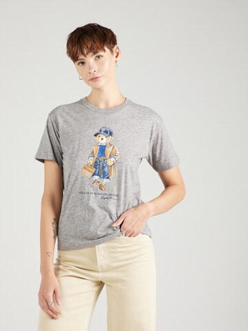 Polo Ralph Lauren T-shirt i grå: framsida