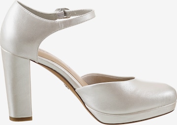 TAMARIS Официални дамски обувки в бяло