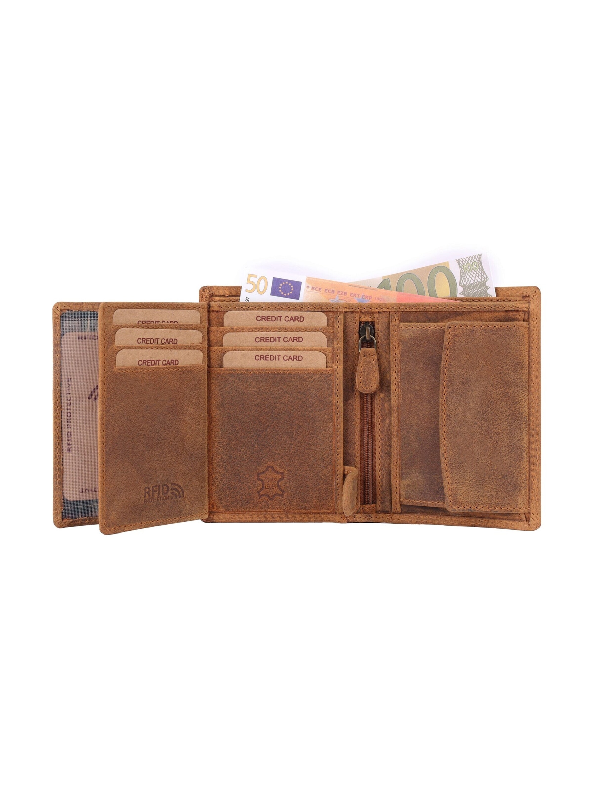 Benthill Wallet in Brown