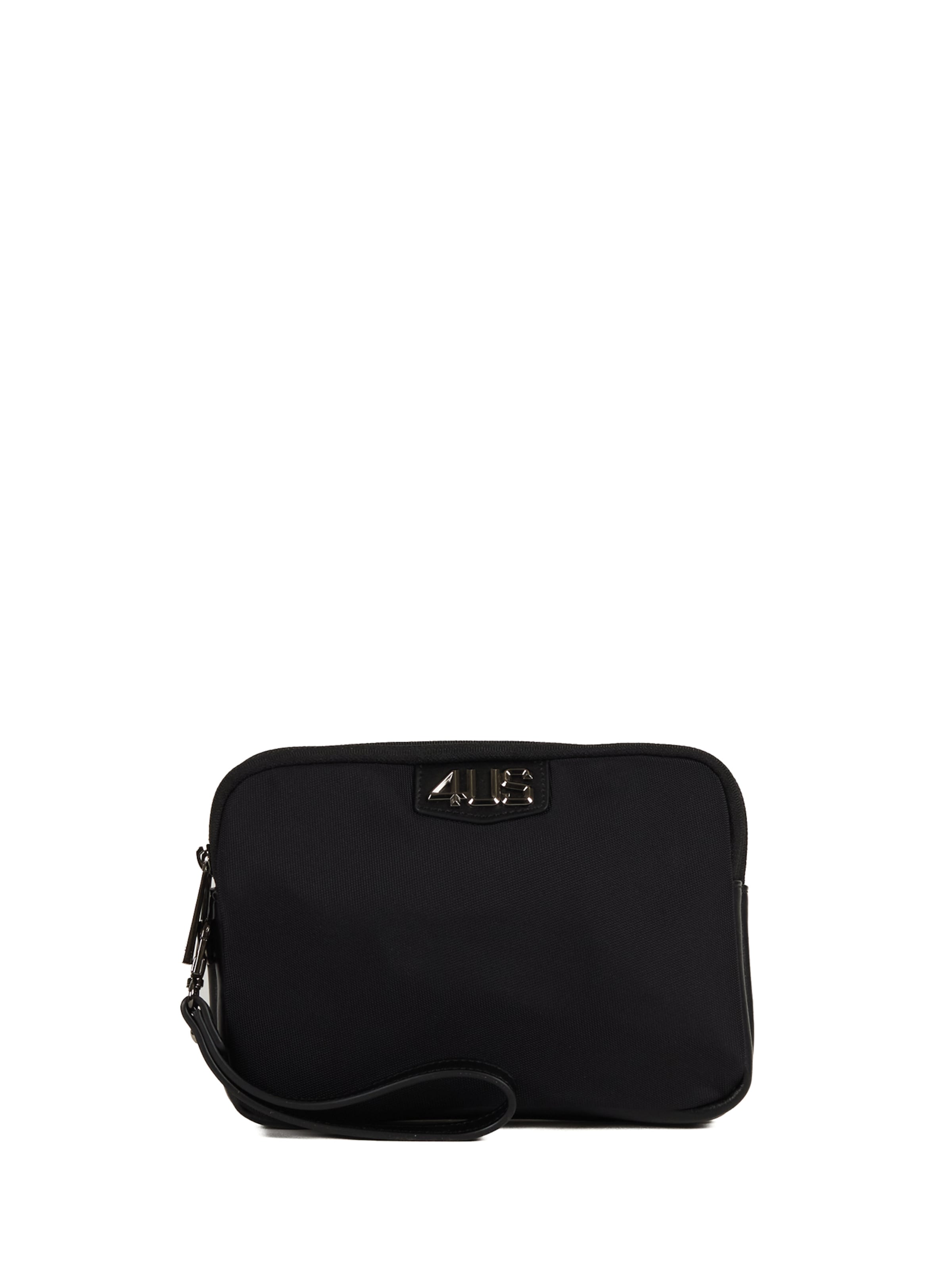 Beauty case 'Beauty' di 4US PACIOTTI in nero: frontale