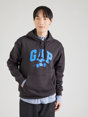 GAP Sweatshirt 'DISNEY X GAP' in Black: front